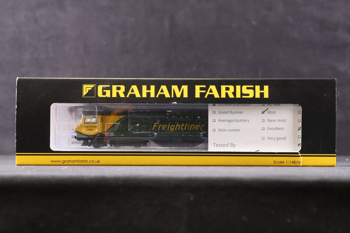 Graham Farish N 371-635 Cl.70 Diesel &#39;70006&#39; Freightliner