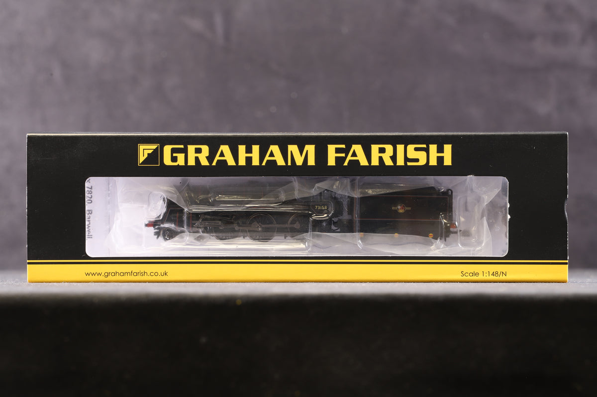 Graham Farish N 372-726 BR Standard Class 5MT &#39;73158&#39; BR Black L/C