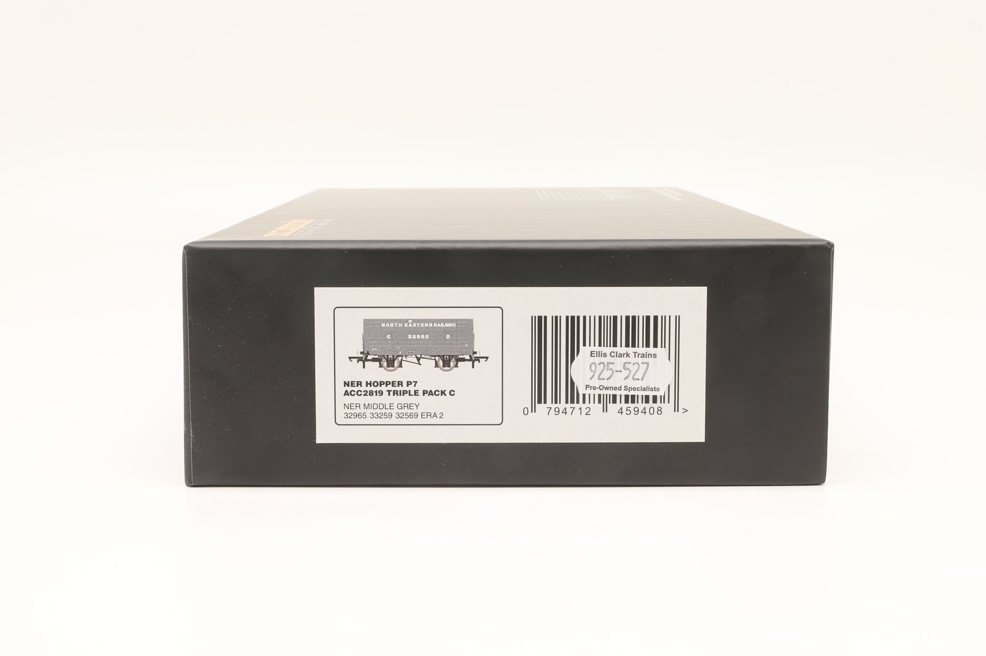 Accurascale OO Acc2819 NER Hopper P7 Triple Pack C NER Middle Grey
