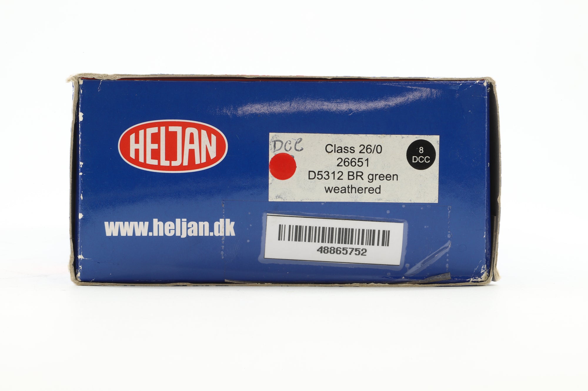 Heljan OO 26651 Class 26/0 'D5312' BR Green Weathered DCC Fitted