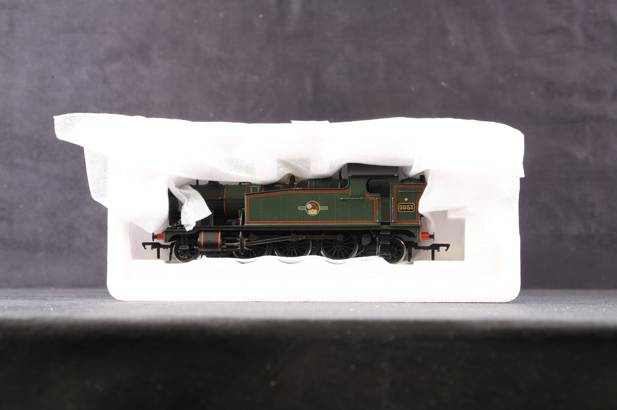 Bachmann OO 32-135Z 4575 Tank &#39;5553&#39; BR Lined Green L/Crest