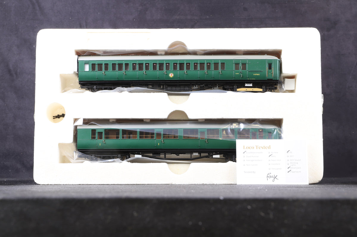 Hornby OO R3162A BR 2-Bil &#39;2142&#39; Train Pack BR 2-Bil Driving Motor Brake EMU &#39;S10708S&#39; &amp; Composite EMU &#39;S12175S&#39;