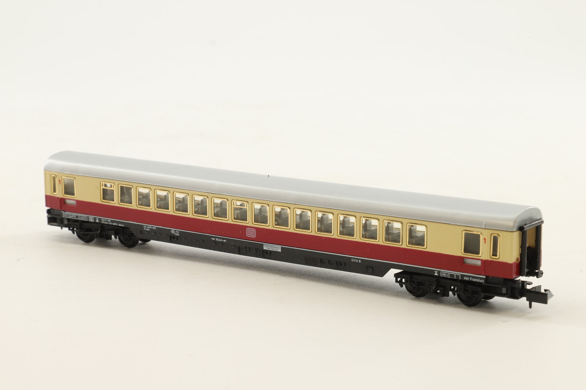 Arnold N Rake Of 5 DSG Crimson & Cream Coaches Inc. 3810 x2, 3840 & 3820 x2