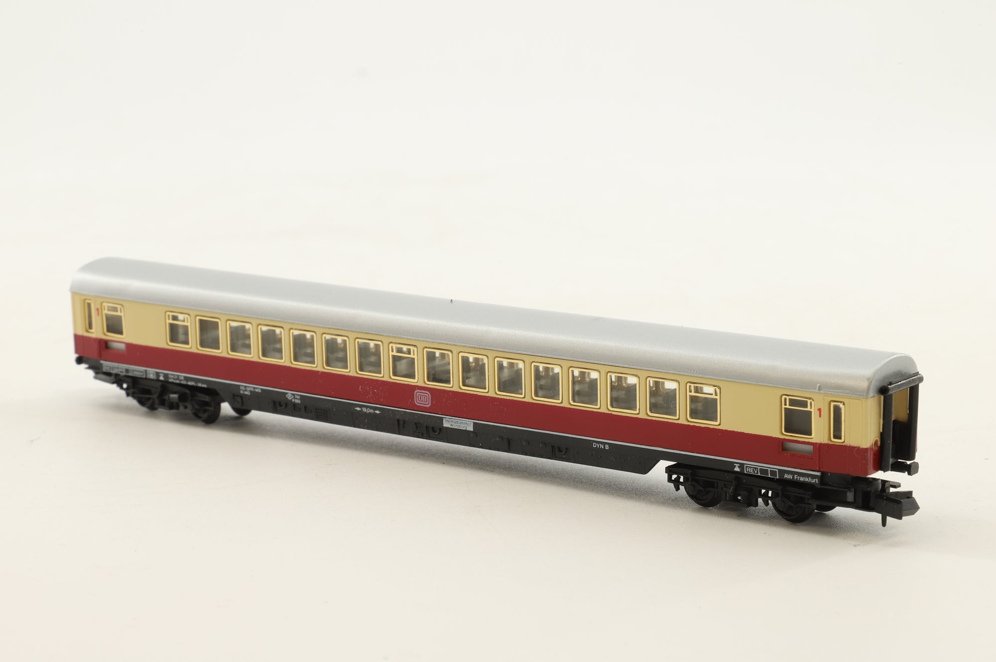 Arnold N Rake Of 5 DSG Crimson & Cream Coaches Inc. 3810 x2, 3840 & 3820 x2