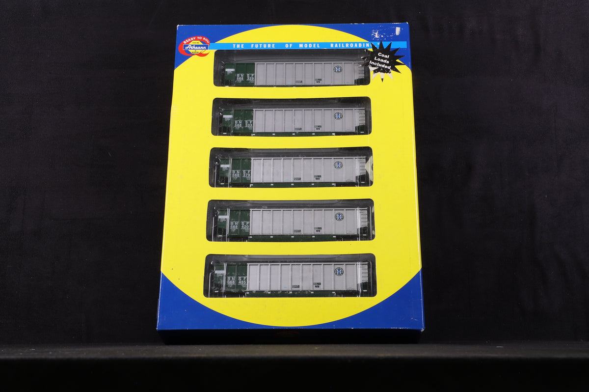 Athearn HO 93082 5 Pack BNSF BethGon Coalporter