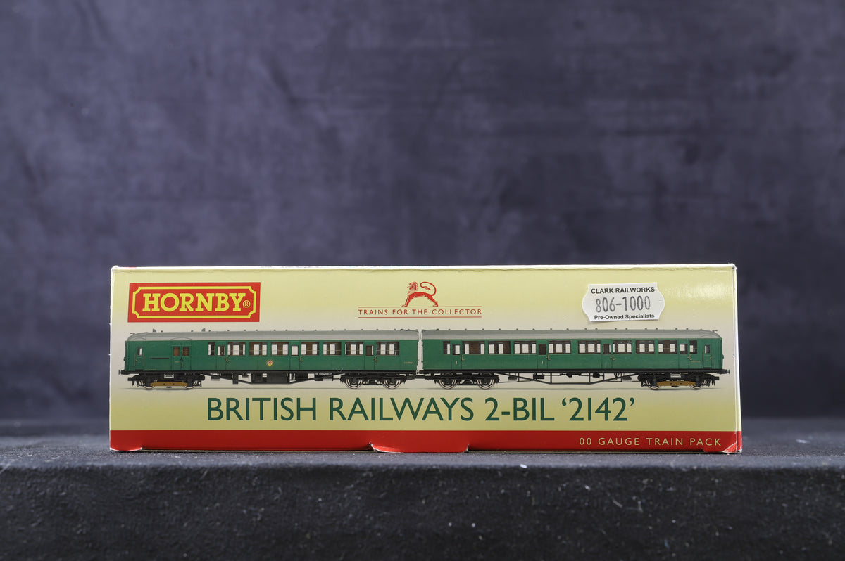 Hornby OO R3162A BR 2-Bil &#39;2142&#39; Train Pack BR 2-Bil Driving Motor Brake EMU &#39;S10708S&#39; &amp; Composite EMU &#39;S12175S&#39;