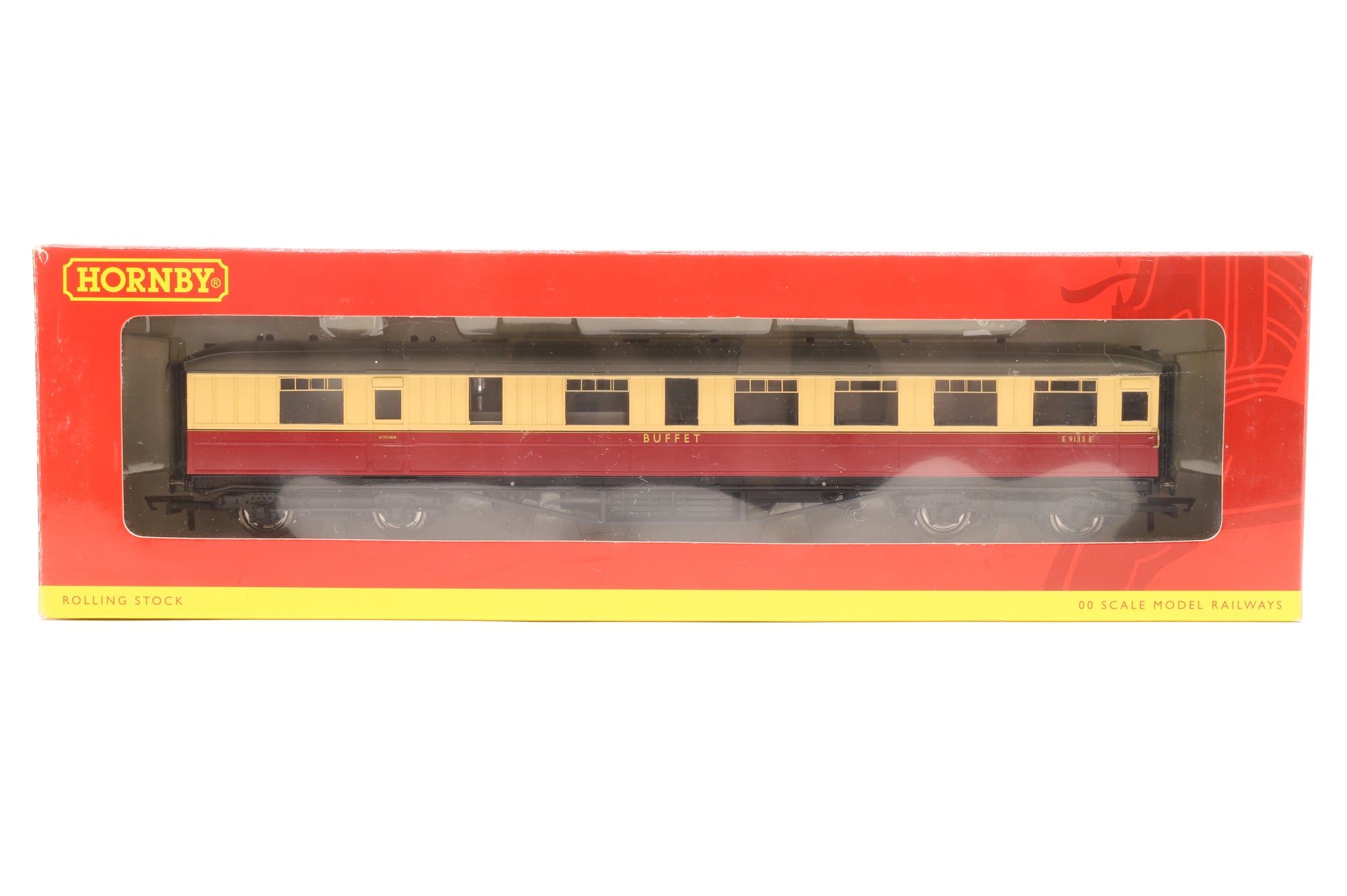 Hornby OO R4178, 79, 80, 81 & 82 Rake of 5 Gresley 61ft 6in Coaches Crimson & Cream