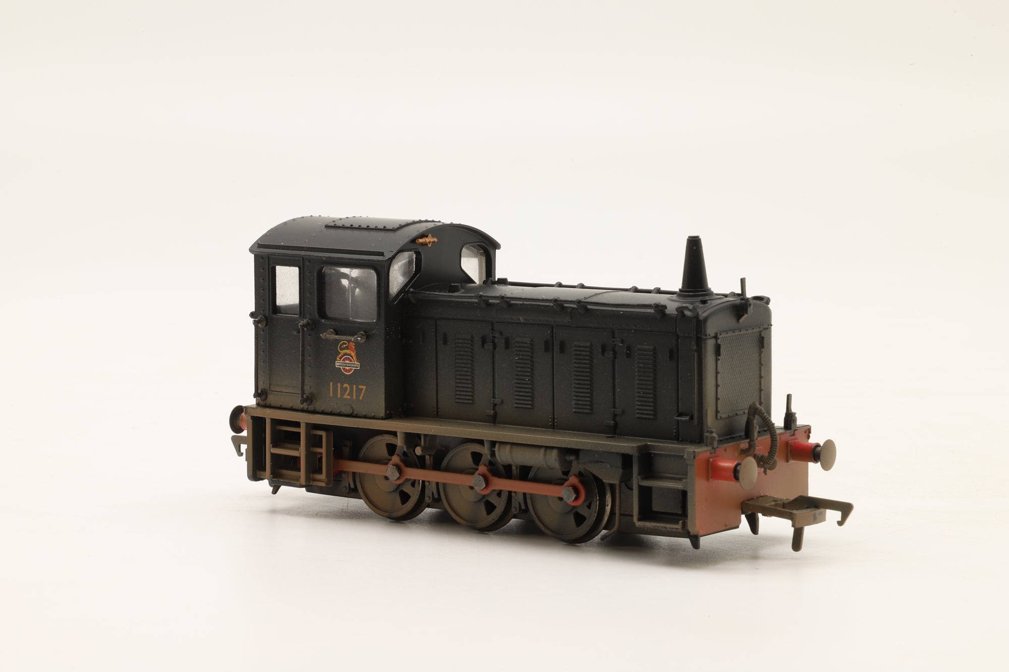 Bachmann OO 31-447 Class 04 Diesel Shunter '11217' BR Black E/C Weathered DCC Fitted