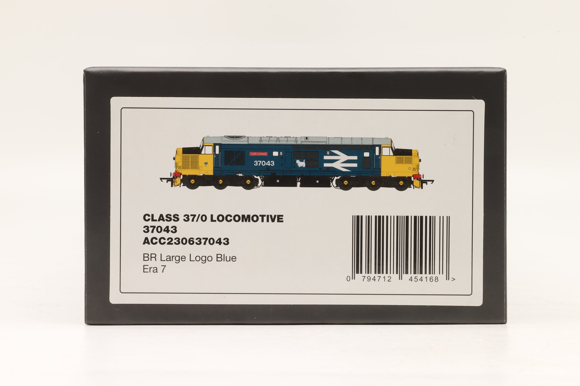 Accurscale OO ACC230637043 Class 37/0 37043 'Loch Lomond' in BR Large Logo Blue – DCC Sound