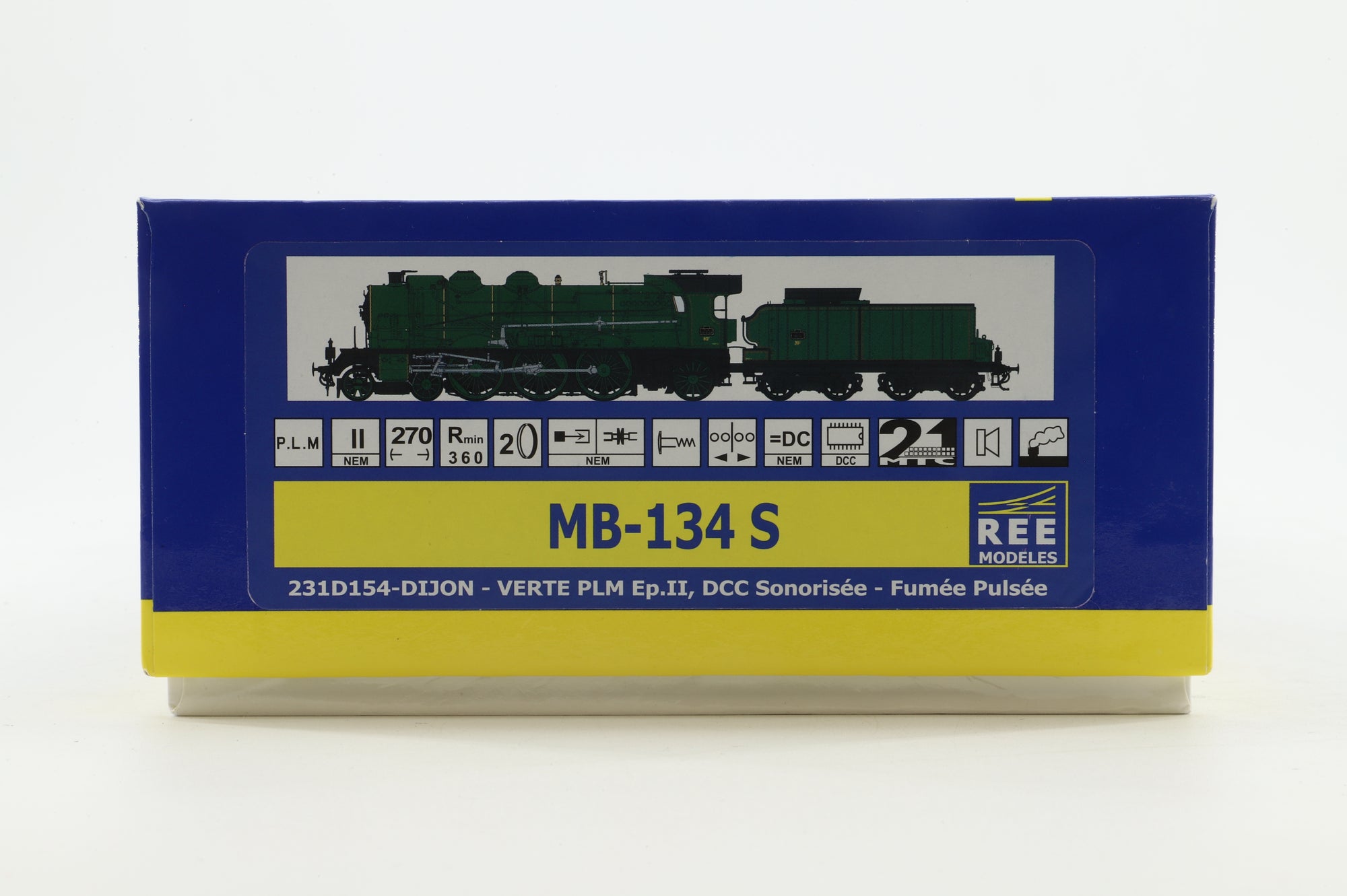 REE Models HO MD-134S Class 231 in Dijon Green - DCC Sound