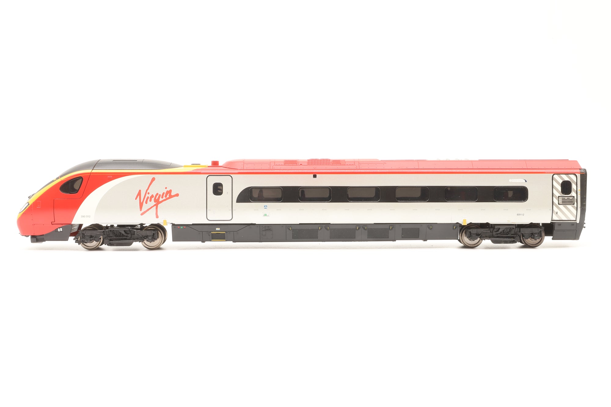 Hornby OO Pendolino 8 Car Set Virgin Trains,2 Power Cars, DCC Sound