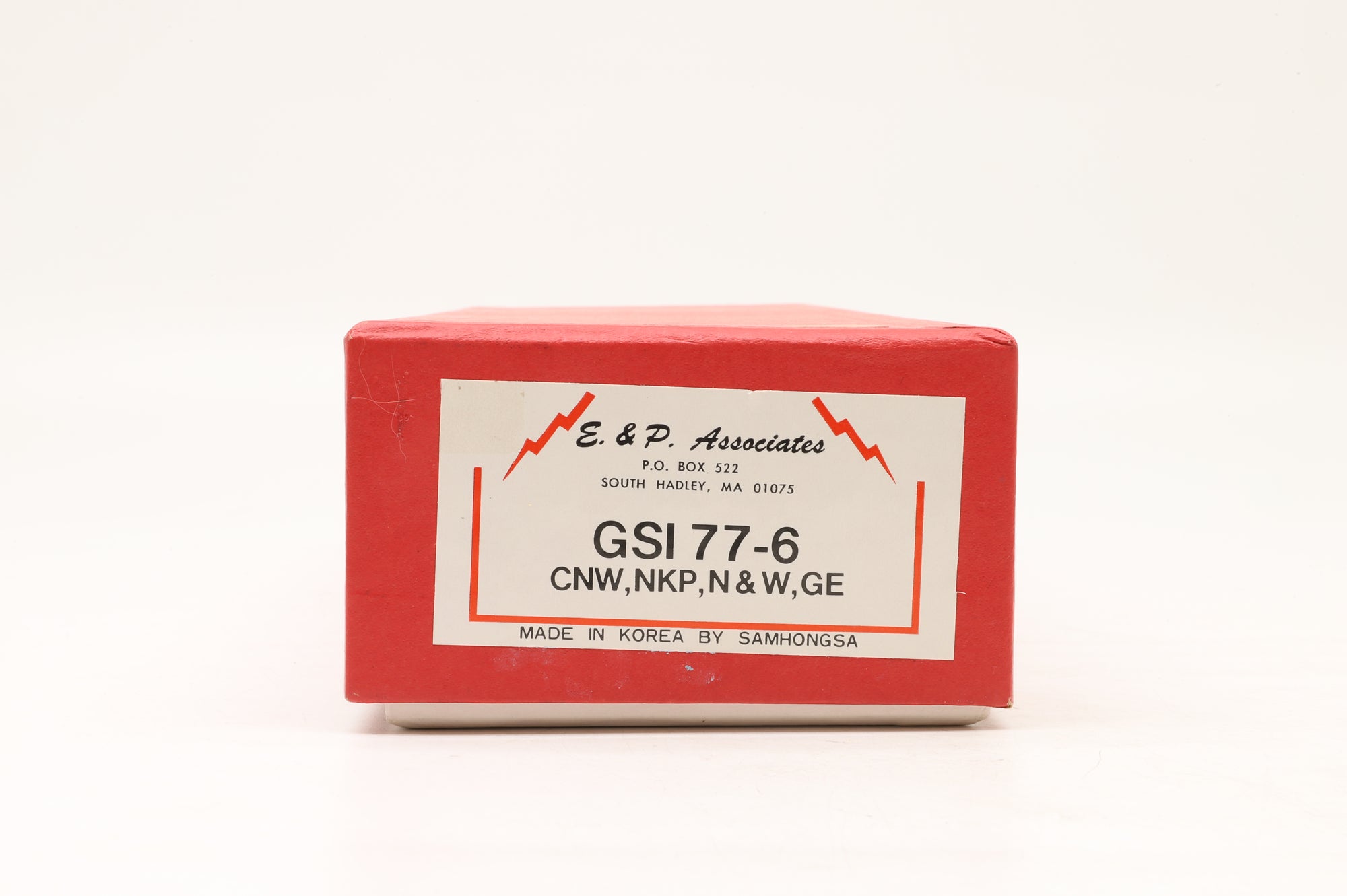E&P Associates HO Brass GSI 77-6 CNW NKP N&W GE Wagon Unpainted