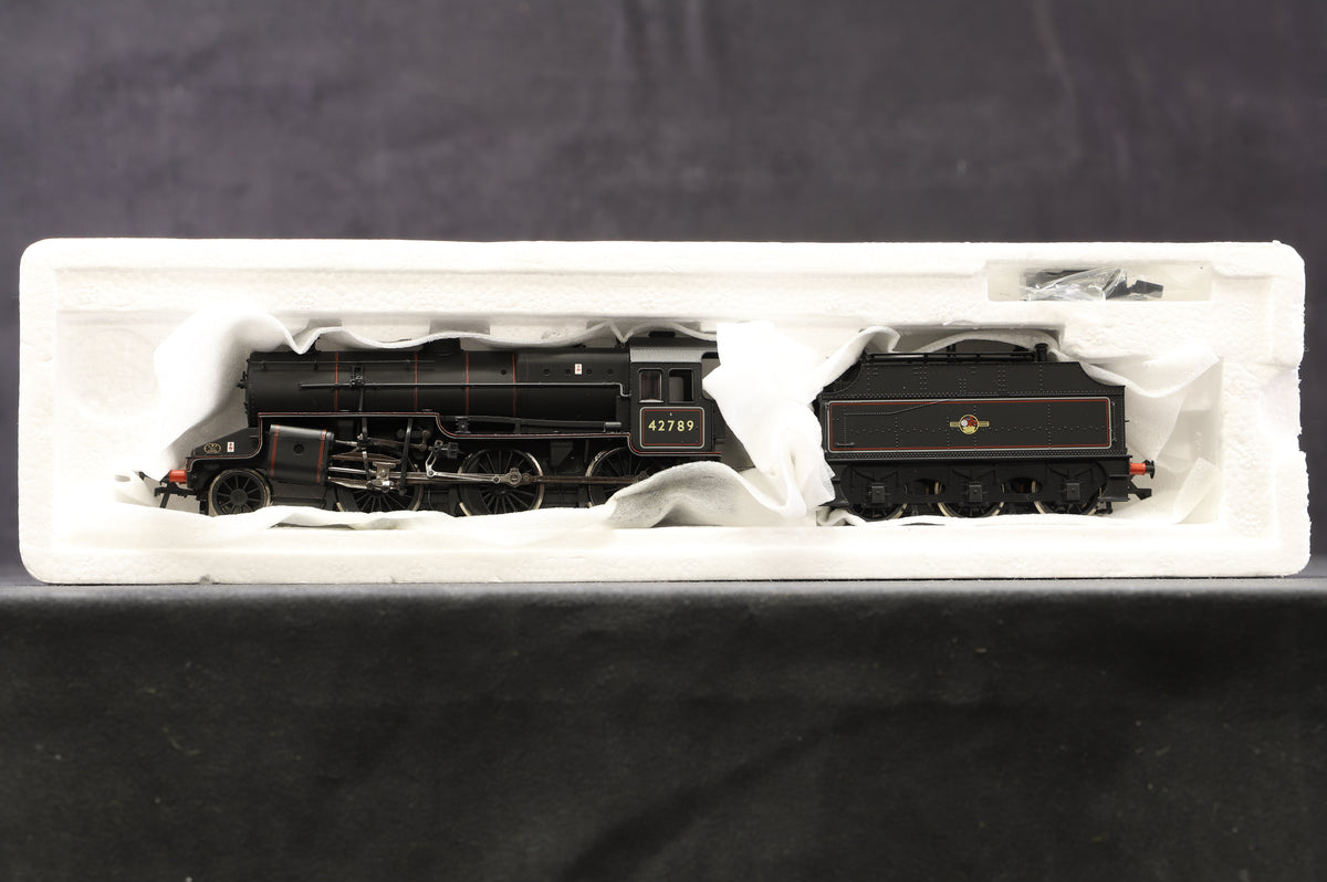 Bachmann OO 32-177 2-6-0 Crab &#39;42789&#39; BR Lined Black L/Crest w/Coal Rail Riveted