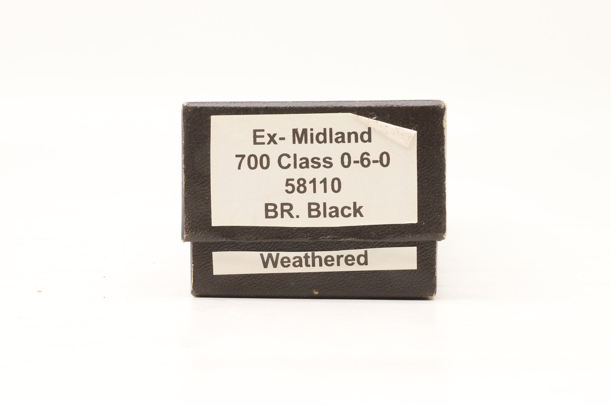 Kit Built OO Ex-Midland 700 Class 0-6-0 '58110' BR Black