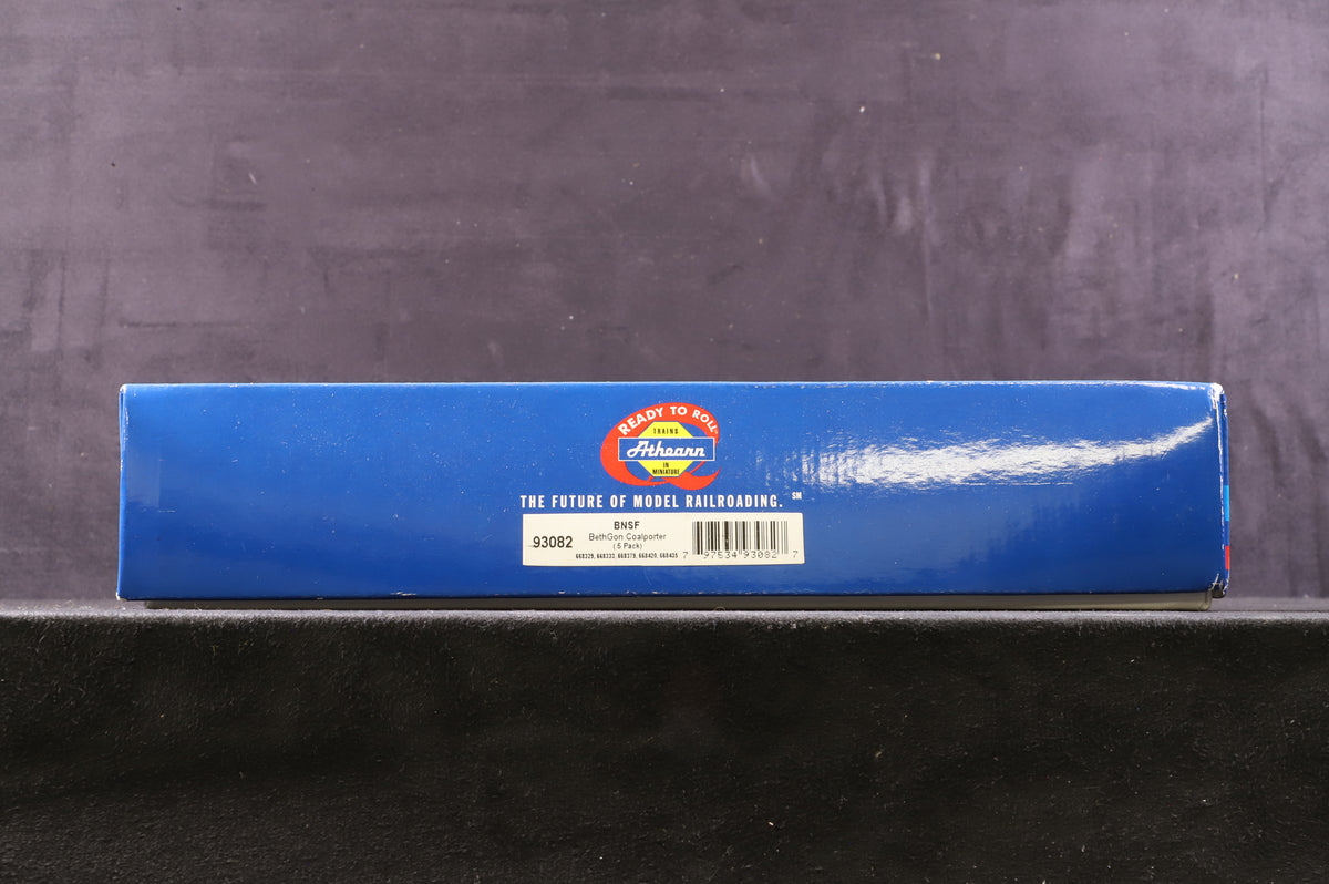 Athearn HO 93082 5 Pack BNSF BethGon Coalporter