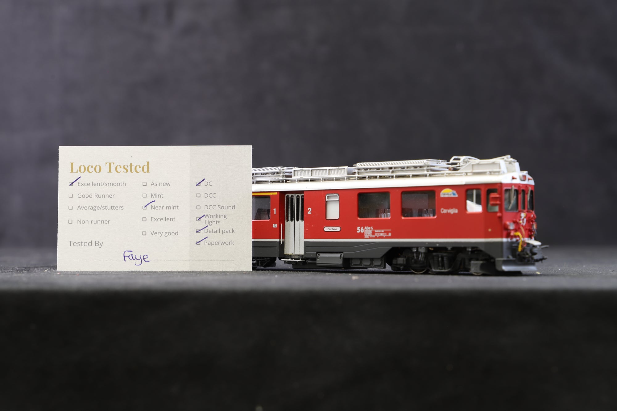 Lemaco HOm-014c RhB ABe 4/4 56 Corviglia