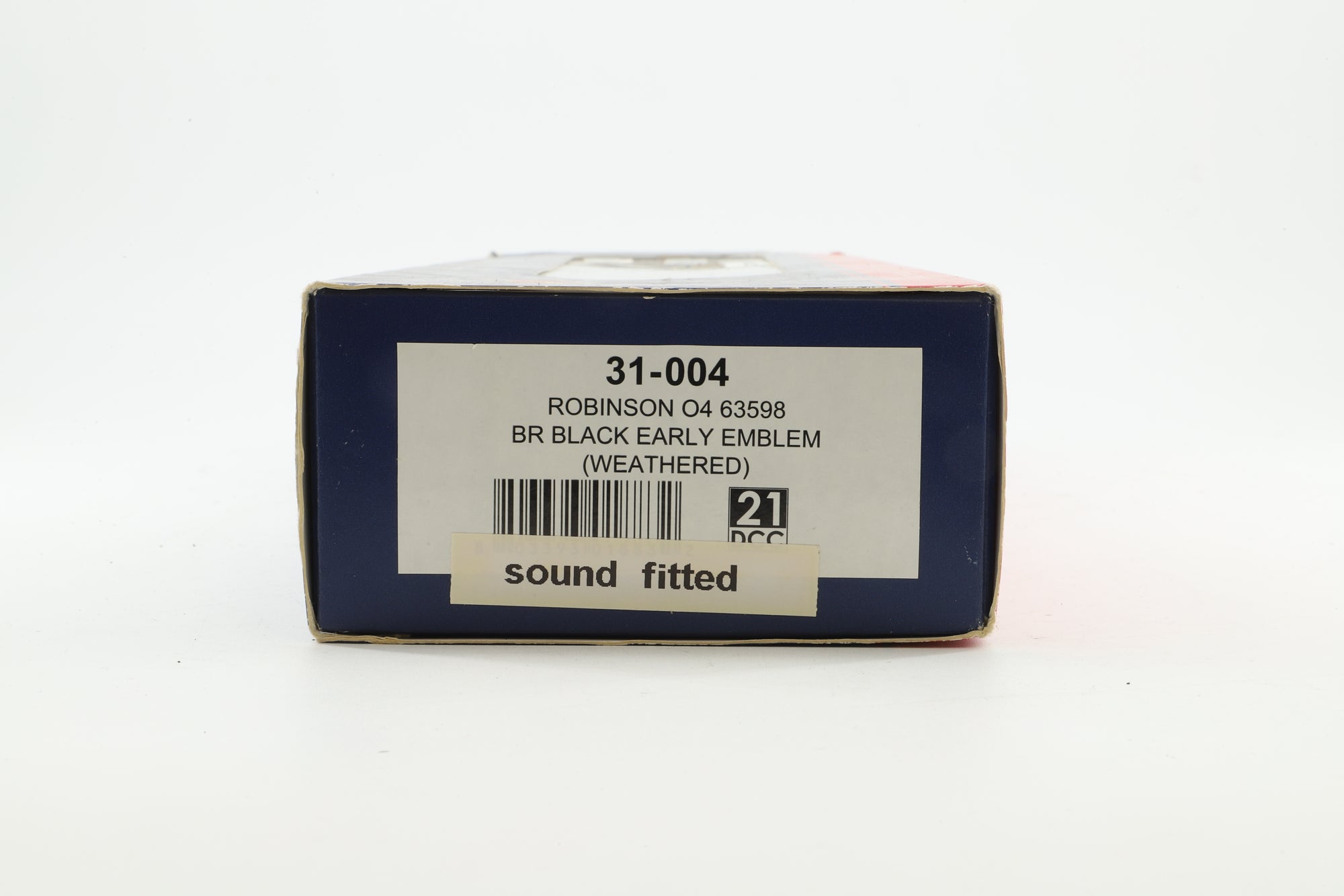 Bachmann OO 31-004 Robinson O4 '63598' BR Black E/Emblem, Weathered, DCC Sound