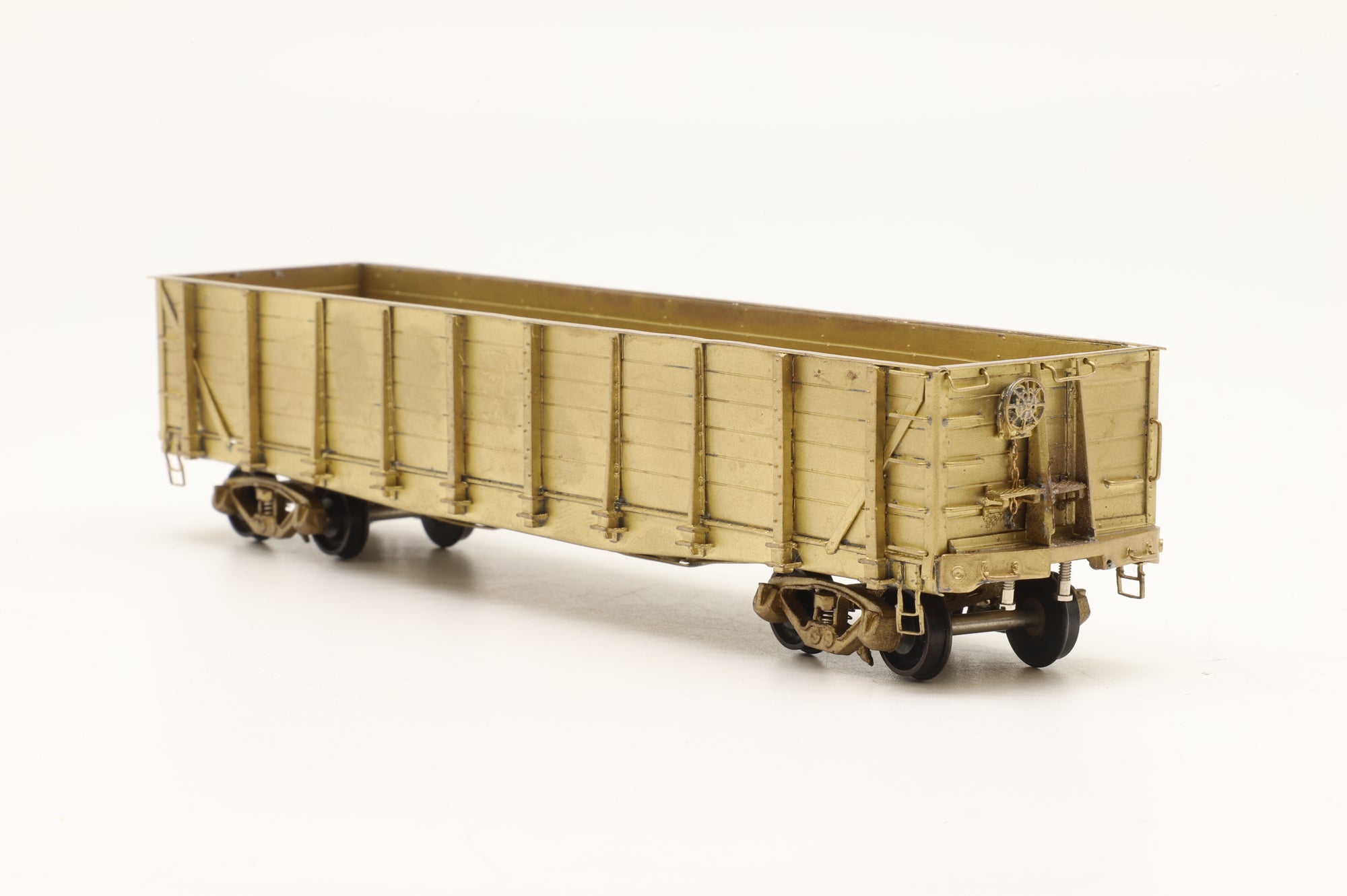 Pecos River Brass HO Brass SP G-70-1/3/5 Sulfur Gondola Unpainted