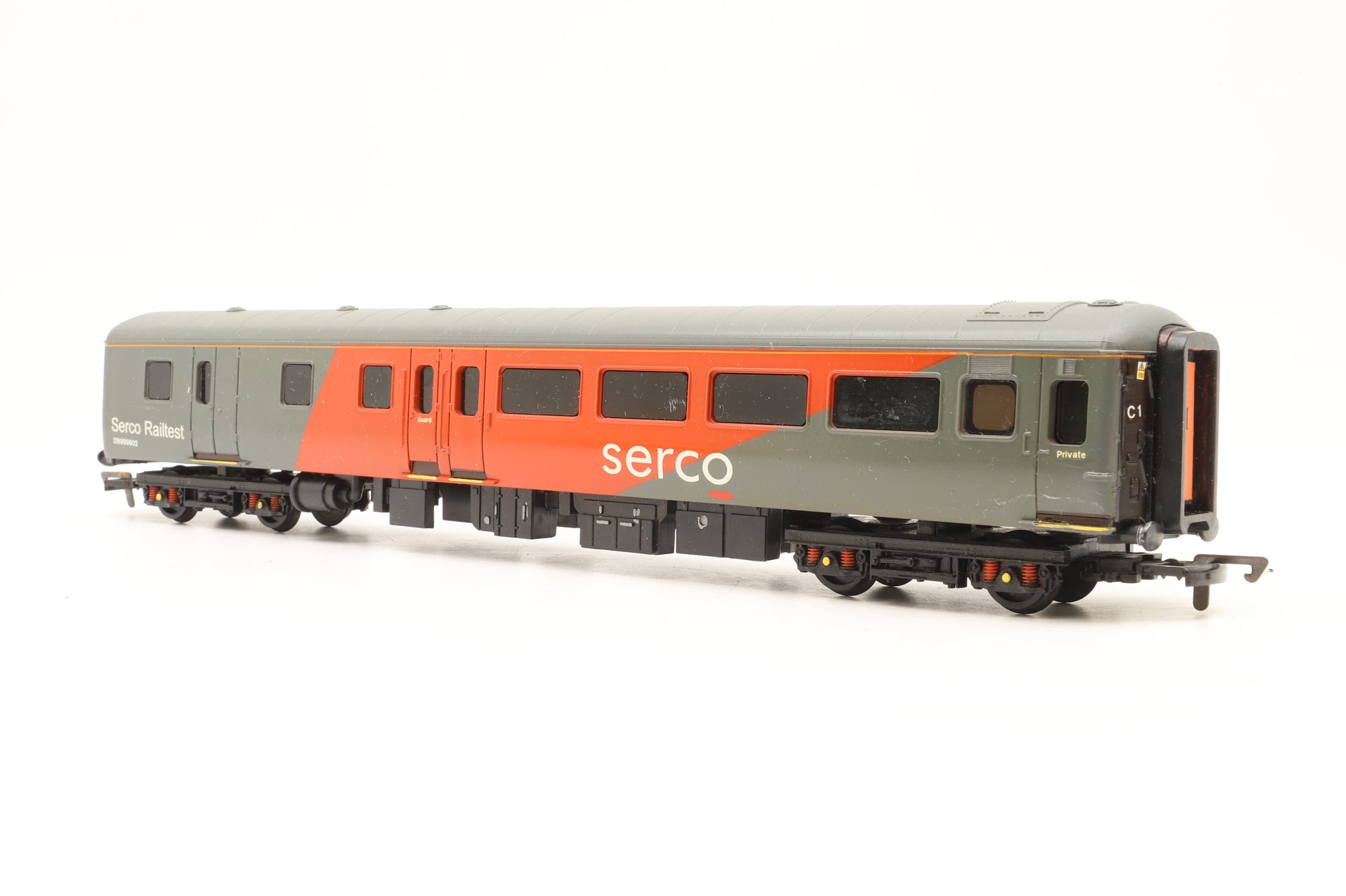 Custom OO Mk2F DB999602 Serco Railtest Coach
