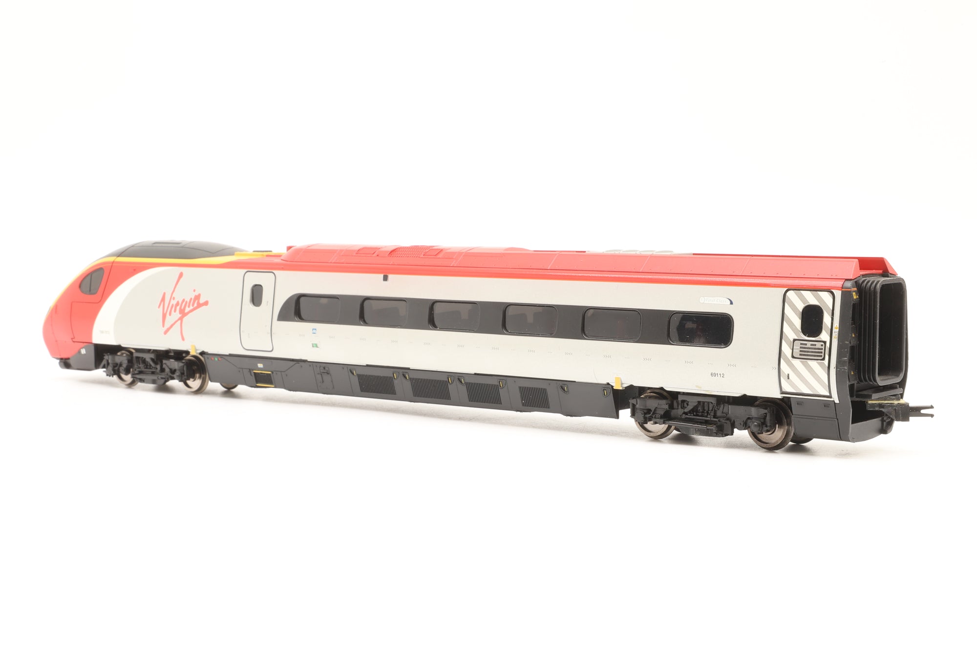 Hornby OO Pendolino 8 Car Set Virgin Trains,2 Power Cars, DCC Sound