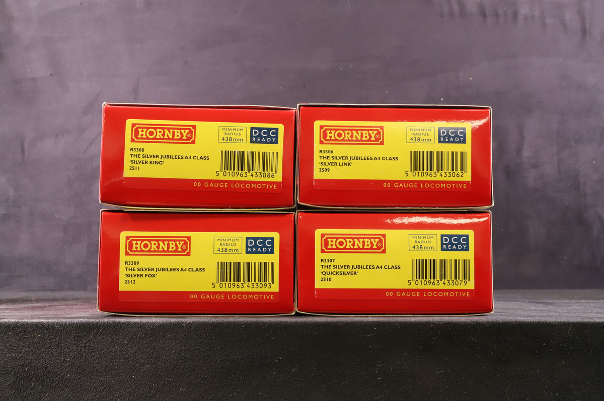 Hornby OO R3337 The Silver Jubilee Collection (4pcs), 80th Anniversary Ltd Ed. 97/1000