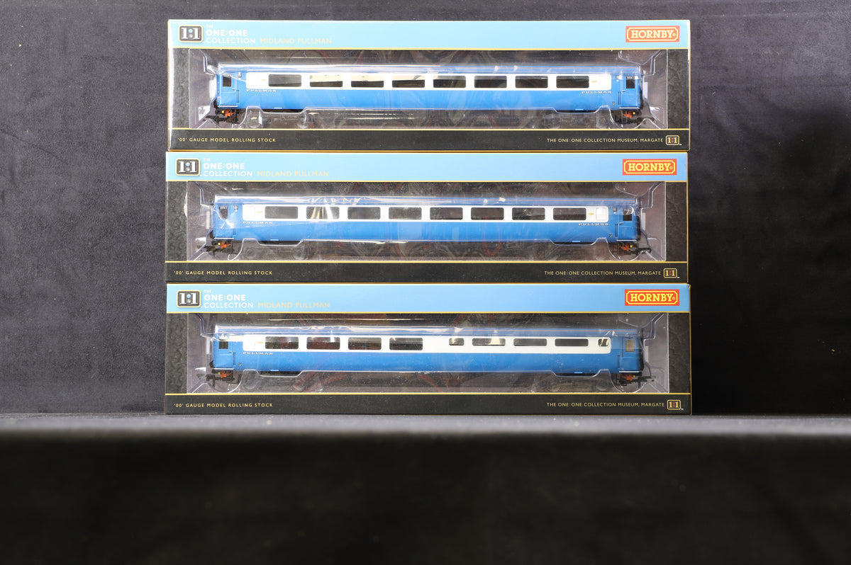 Hornby OO R30077 Midland Pullman HST Train Pack - Power Cars &amp; 9 Coaches (Complete Set)