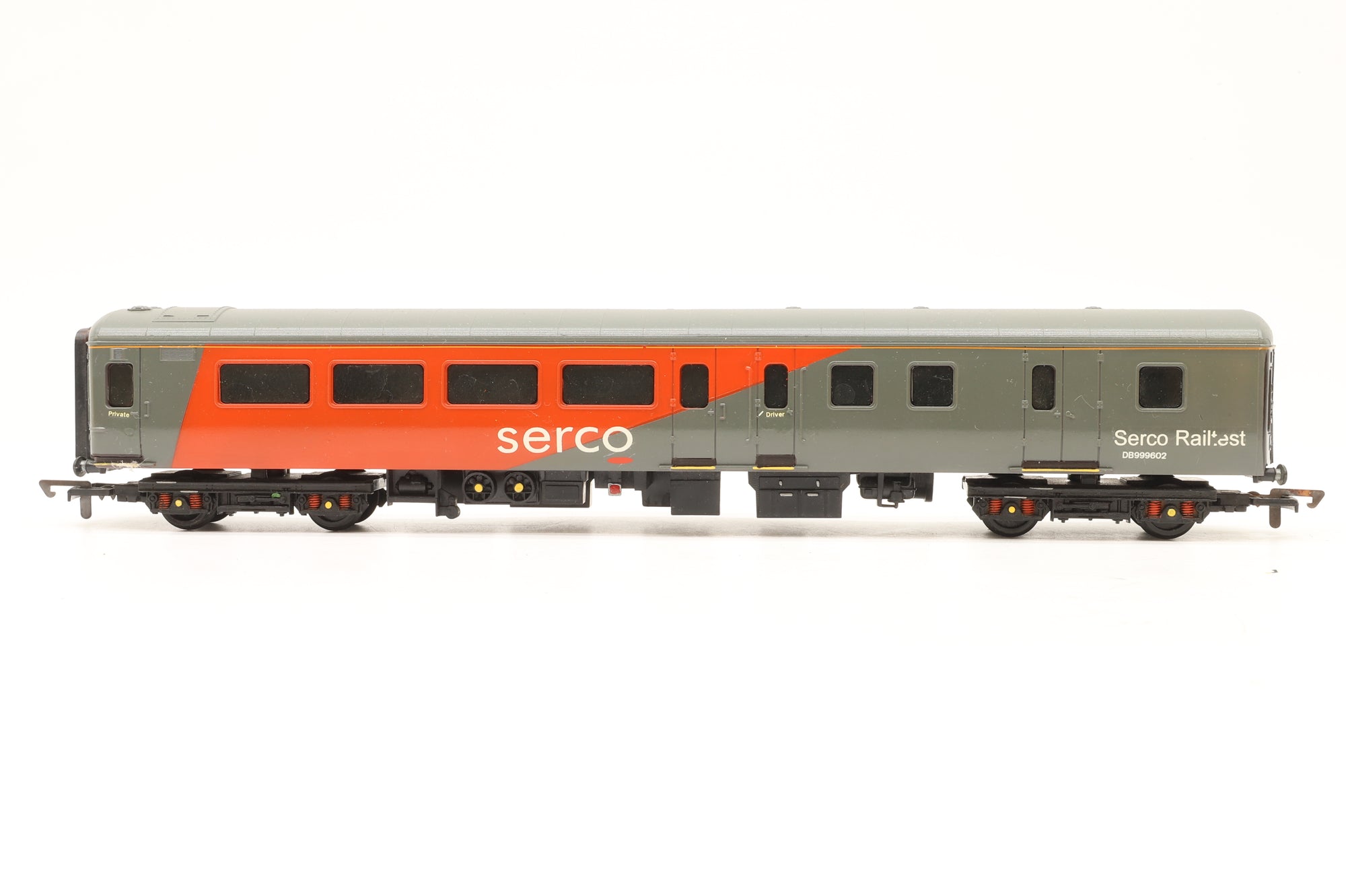 Custom OO Mk2F DB999602 Serco Railtest Coach