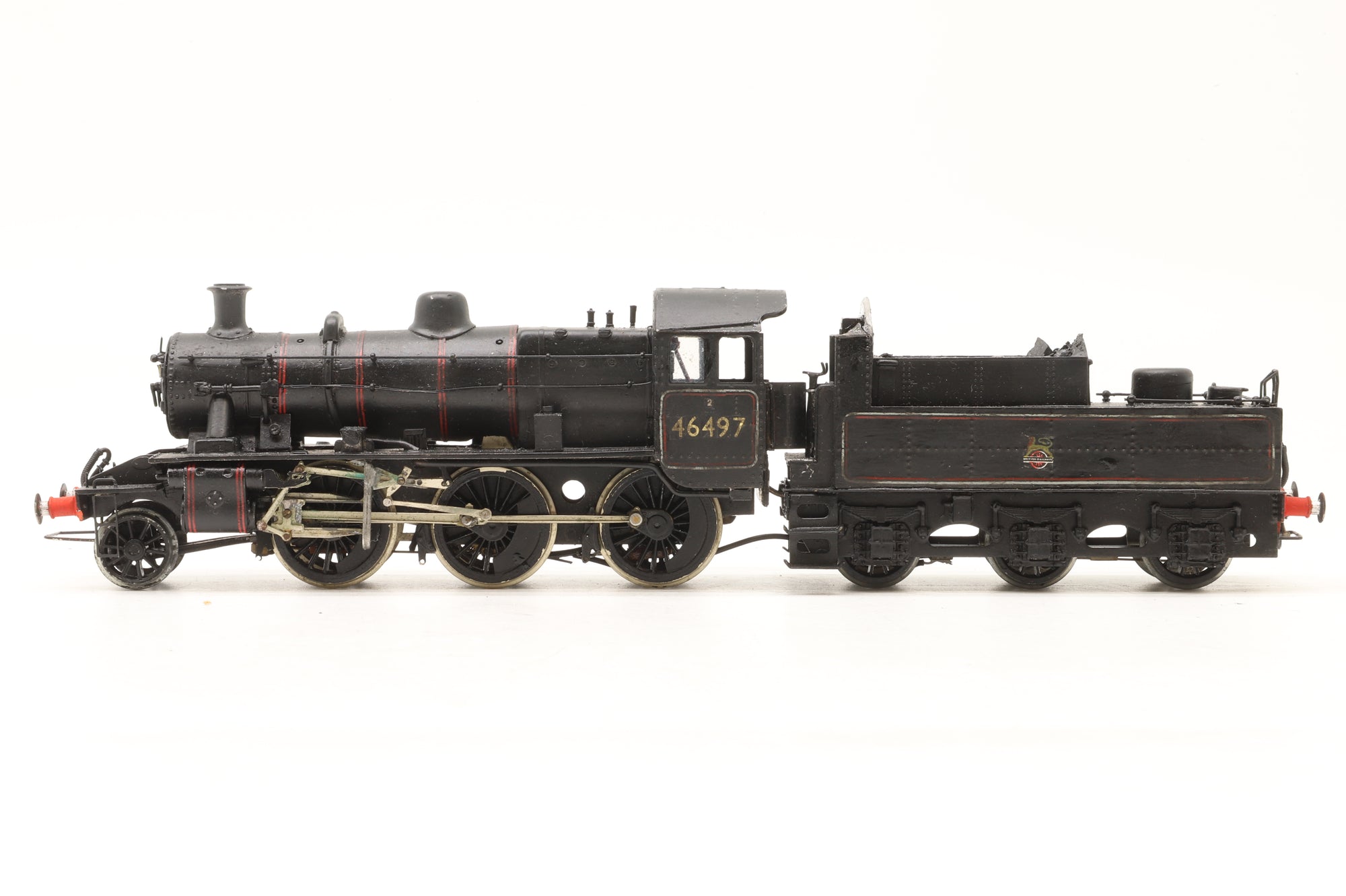 Nu-Cast Kit-Built OO NC222 Ivatt Class 2F 46497 in Lined BR Black E/C