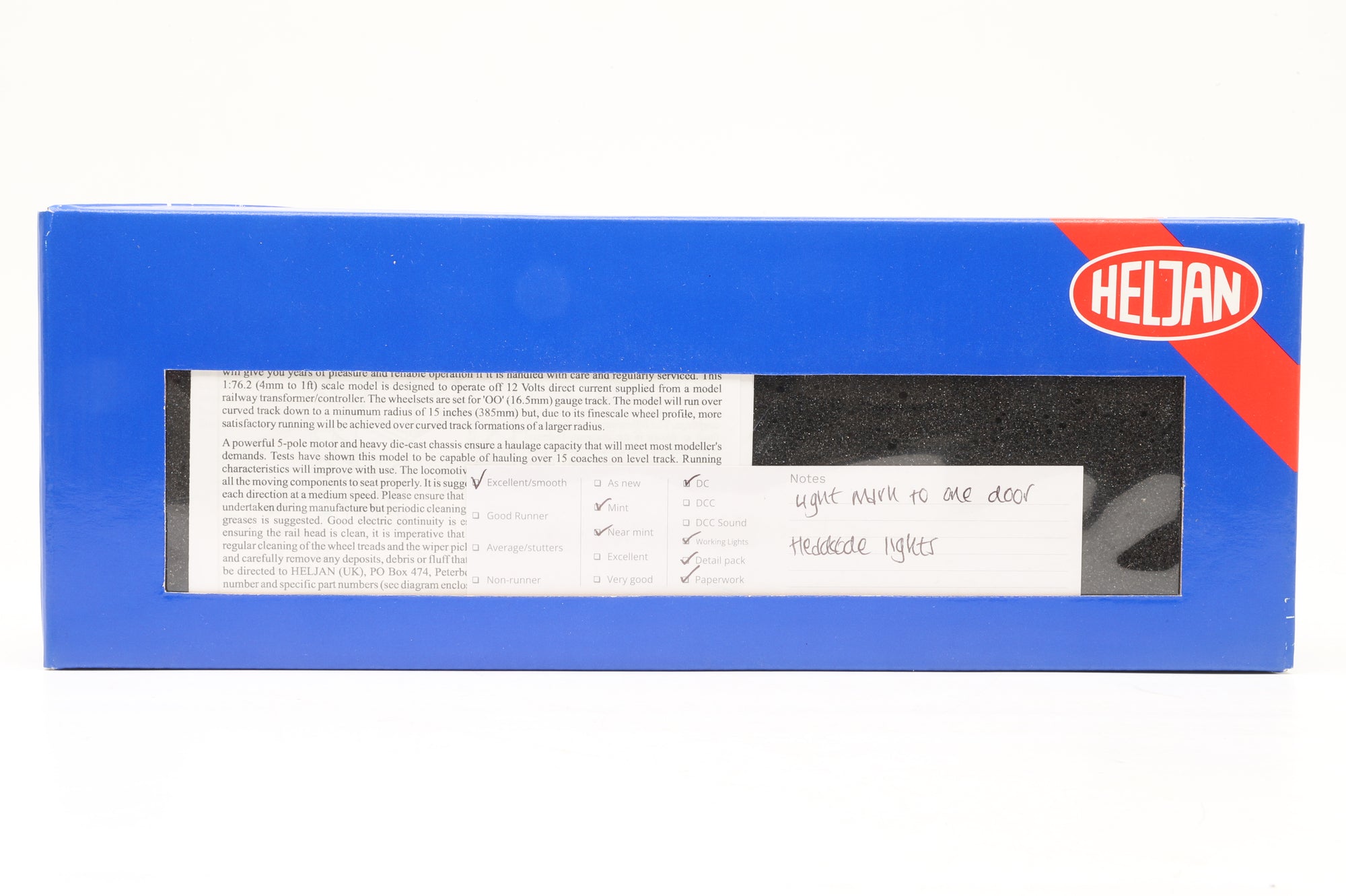 Heljan OO 5205 Class 52 Western D1047 'Lord' BR Blue Yellow Ends