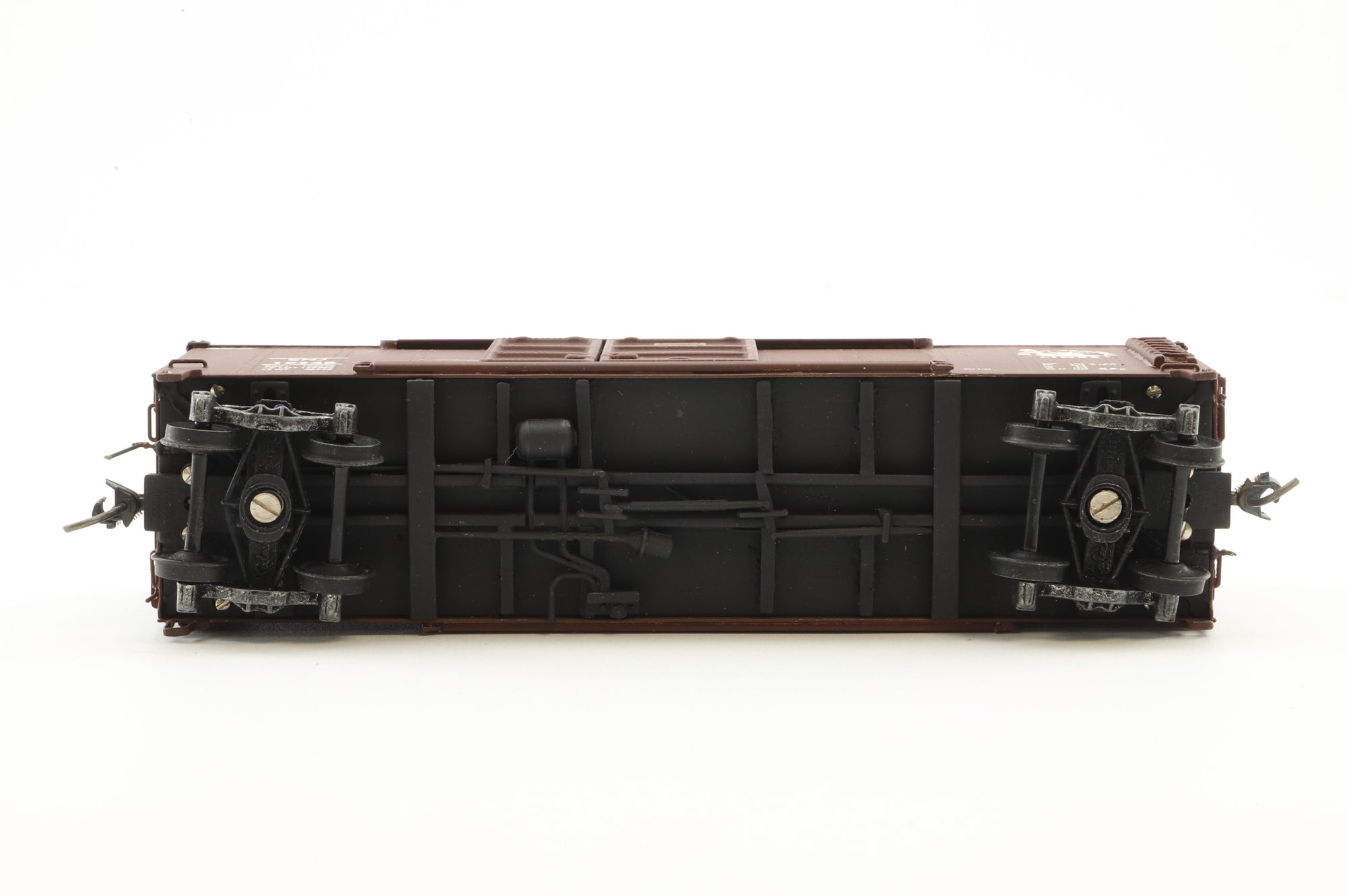 Oriental Limited HO Brass 0387 Box car Auto CNJ 42' Autobox w/ 1½ Doors '19148' Weathered