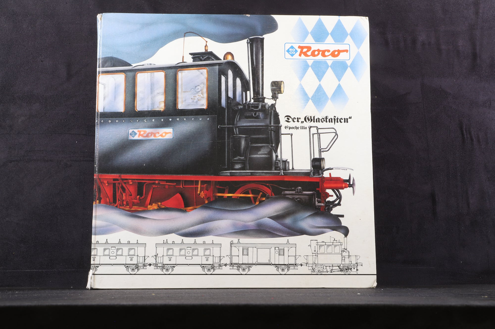 Roco HO 43030 Glaskasten 5-Piece OVP Steam Locomotive