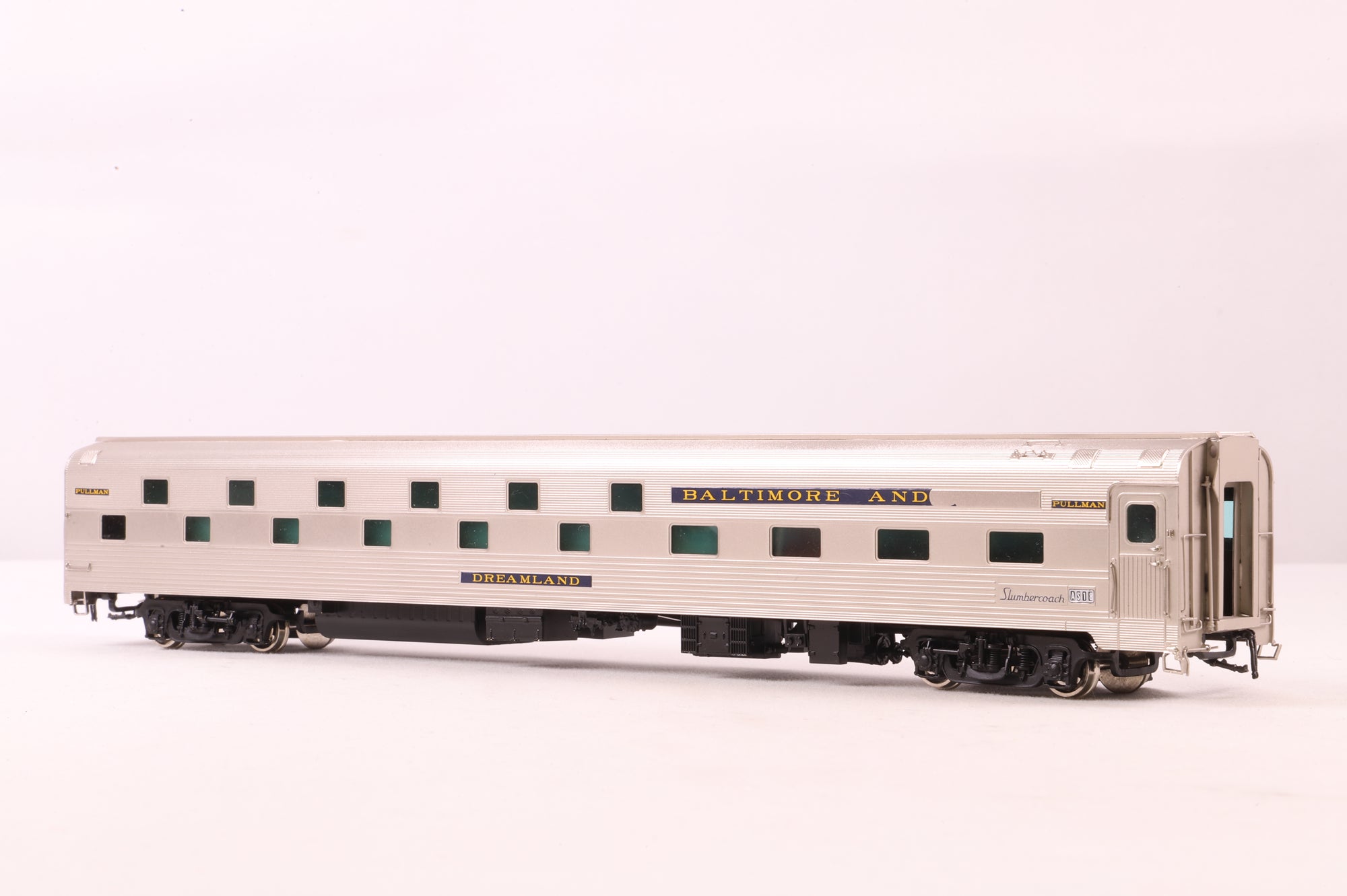 Shoreham Shops Ltd HO Brass Passenger Car B&O Slpr 24-8 Slumbercoach 'Restland'