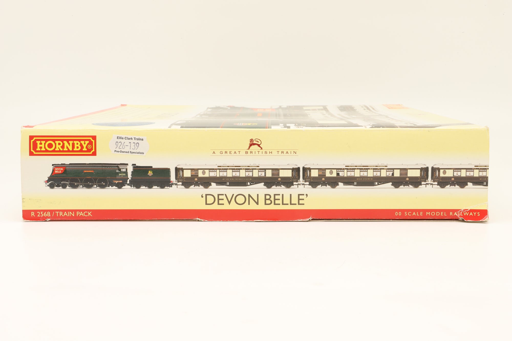 Hornby OO R2568 'Devon Belle' Train Pack Incl. West Country Class No.34030 & 3x K-Type Pullman Coaches