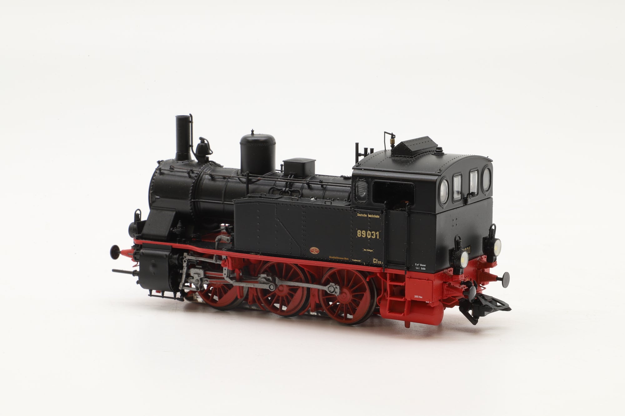 Brawa HO 40505 BR 89 Steam Locomotive DCC Fitted 3 Rail