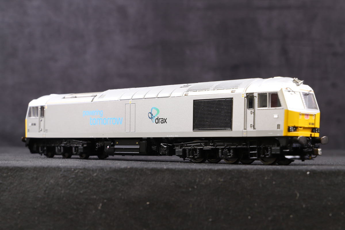 Hornby OO R3479 Class 60 &#39;60066&#39; Diesel Electric Locomotive Drax, DCC Fitted