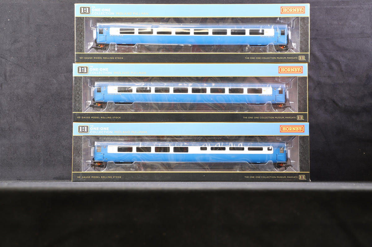 Hornby OO R30077 Midland Pullman HST Train Pack - Power Cars &amp; 9 Coaches (Complete Set)