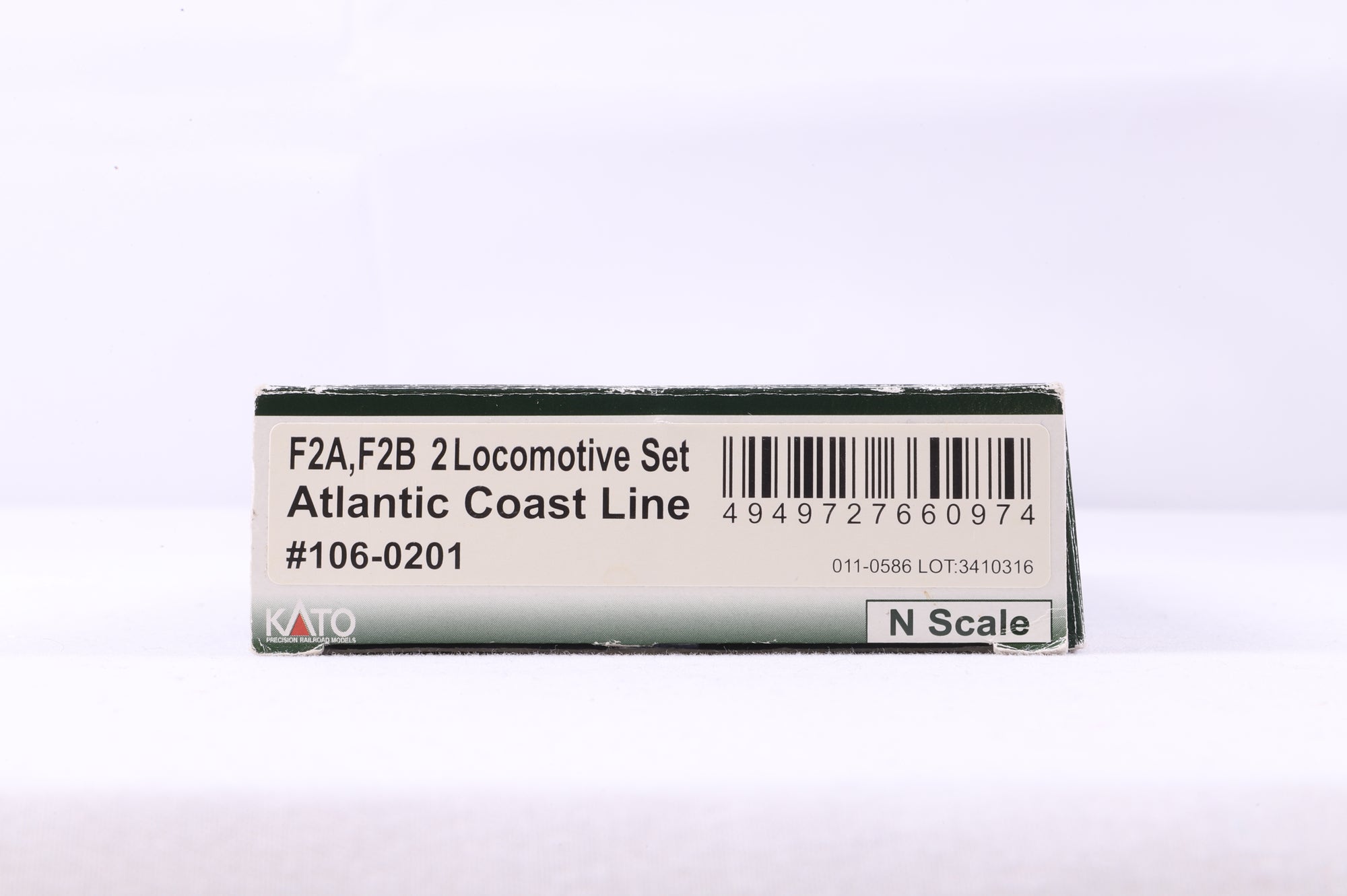 Kato N 106-0201 F2A & F2B Set Atlantic Coast Line '329'
