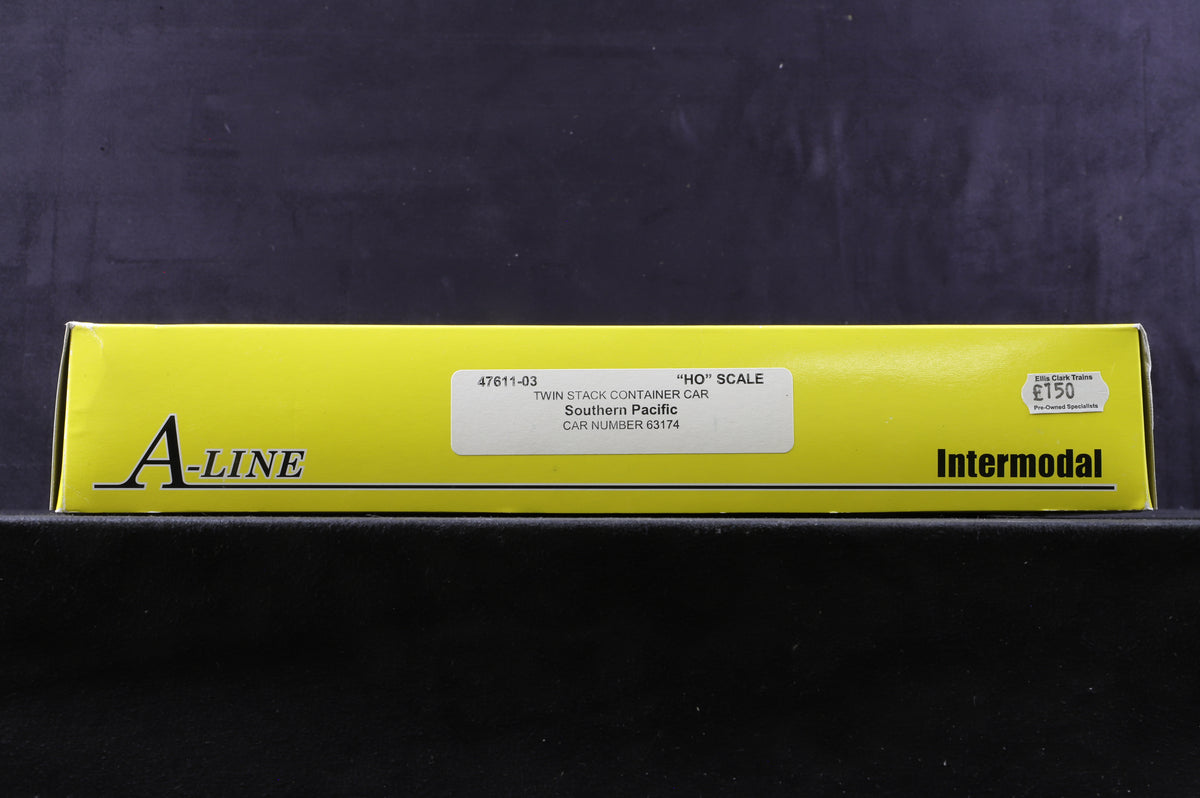 A-Line HO 47611-03 Pack Of 5 Twin Stack Container Cars Southern Pacific