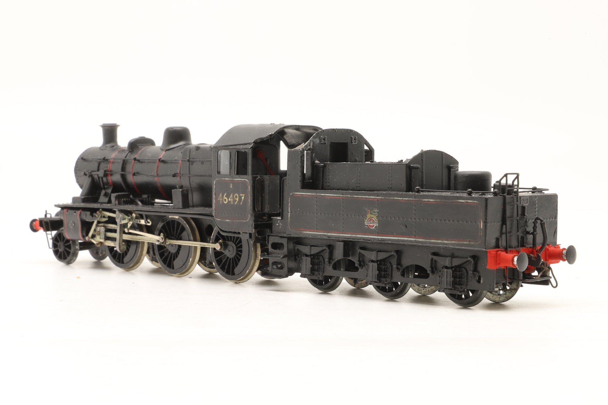 Nu-Cast Kit-Built OO NC222 Ivatt Class 2F 46497 in Lined BR Black E/C
