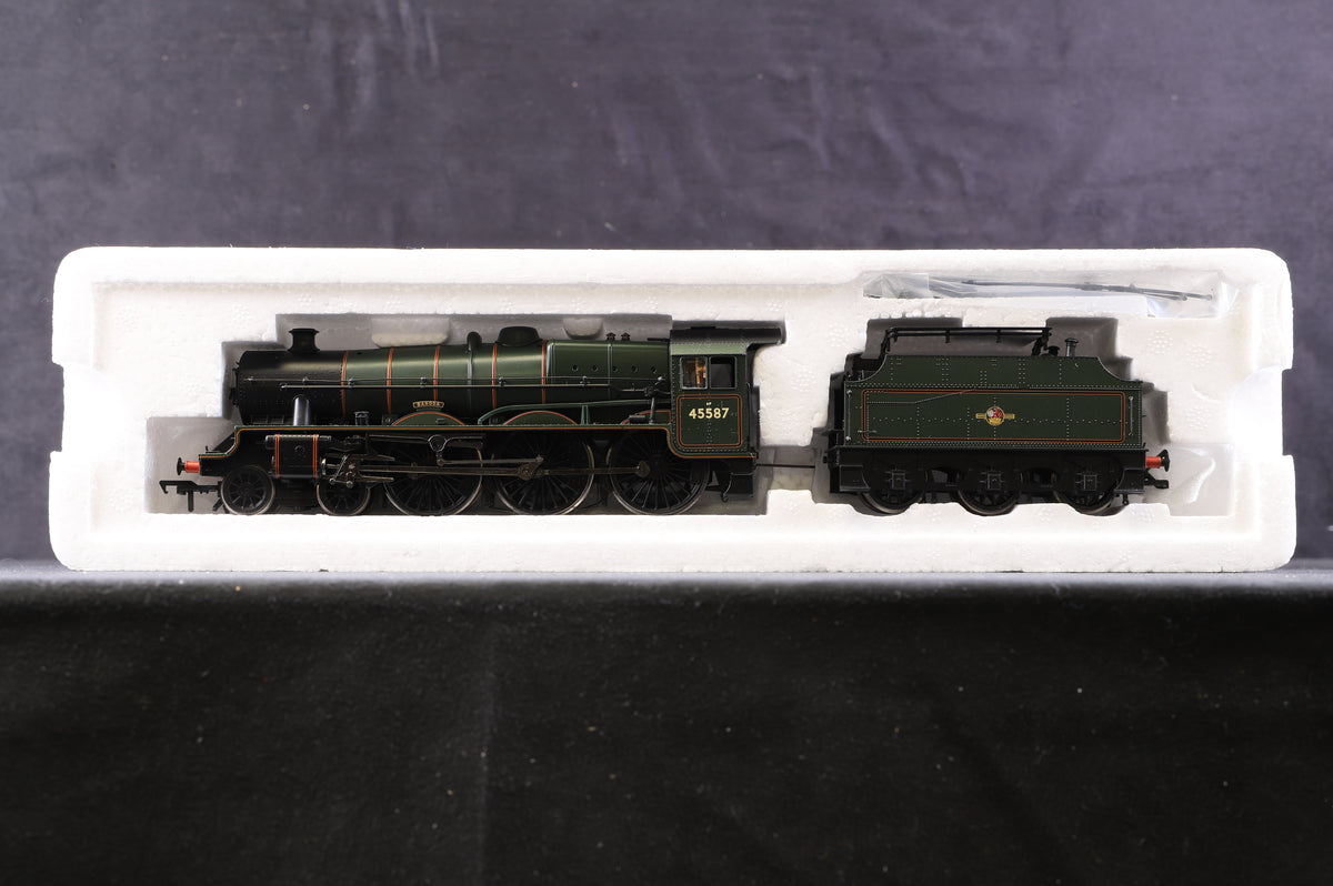 Bachmann OO 31-186 Jubilee &#39;45587&#39; &#39;Baroda&#39; BR Green L/C Riveted Fowler Tender