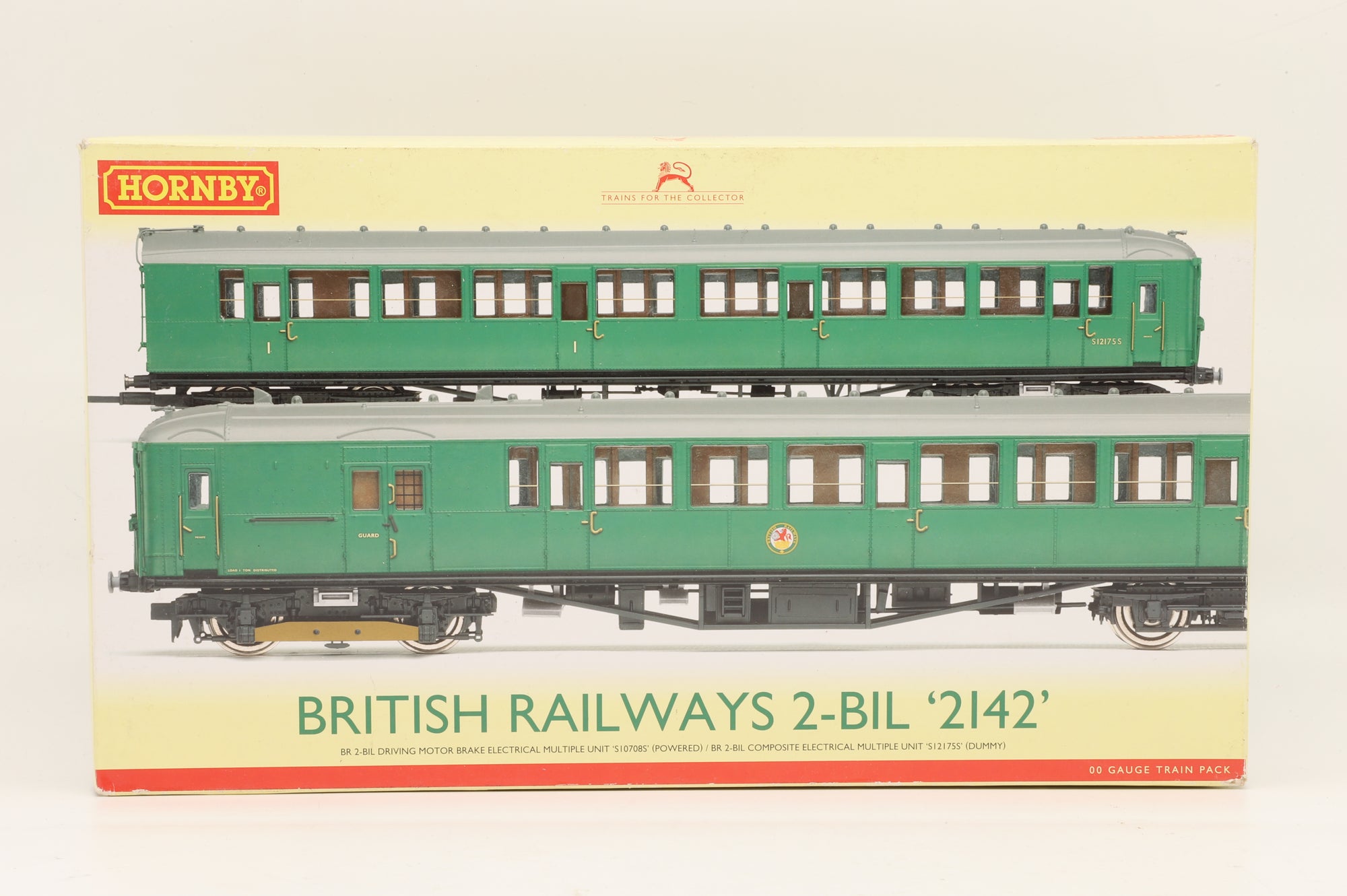 Hornby OO R3162A 2-BIL EMU 2142 in BR Green