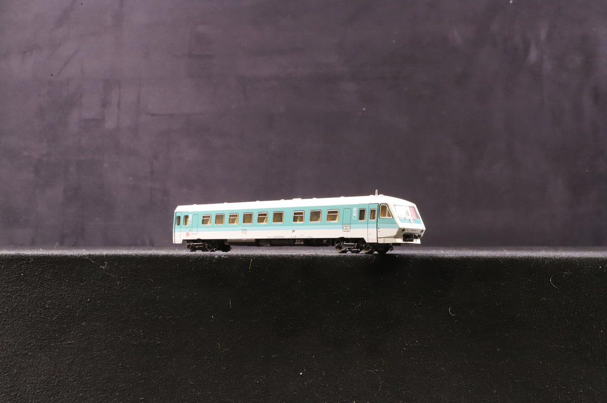 Fleischmann N 2 Car DMU Green &amp; Grey