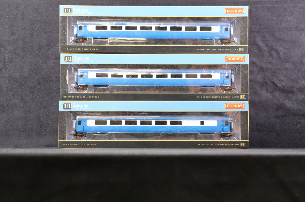 Hornby OO R30077 Midland Pullman HST Train Pack - Power Cars &amp; 9 Coaches (Complete Set)