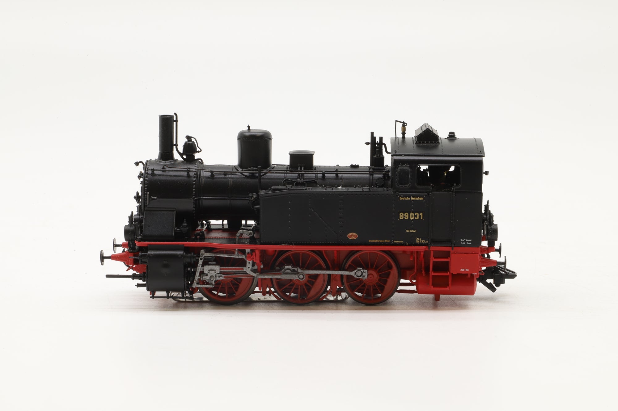 Brawa HO 40505 BR 89 Steam Locomotive DCC Fitted 3 Rail