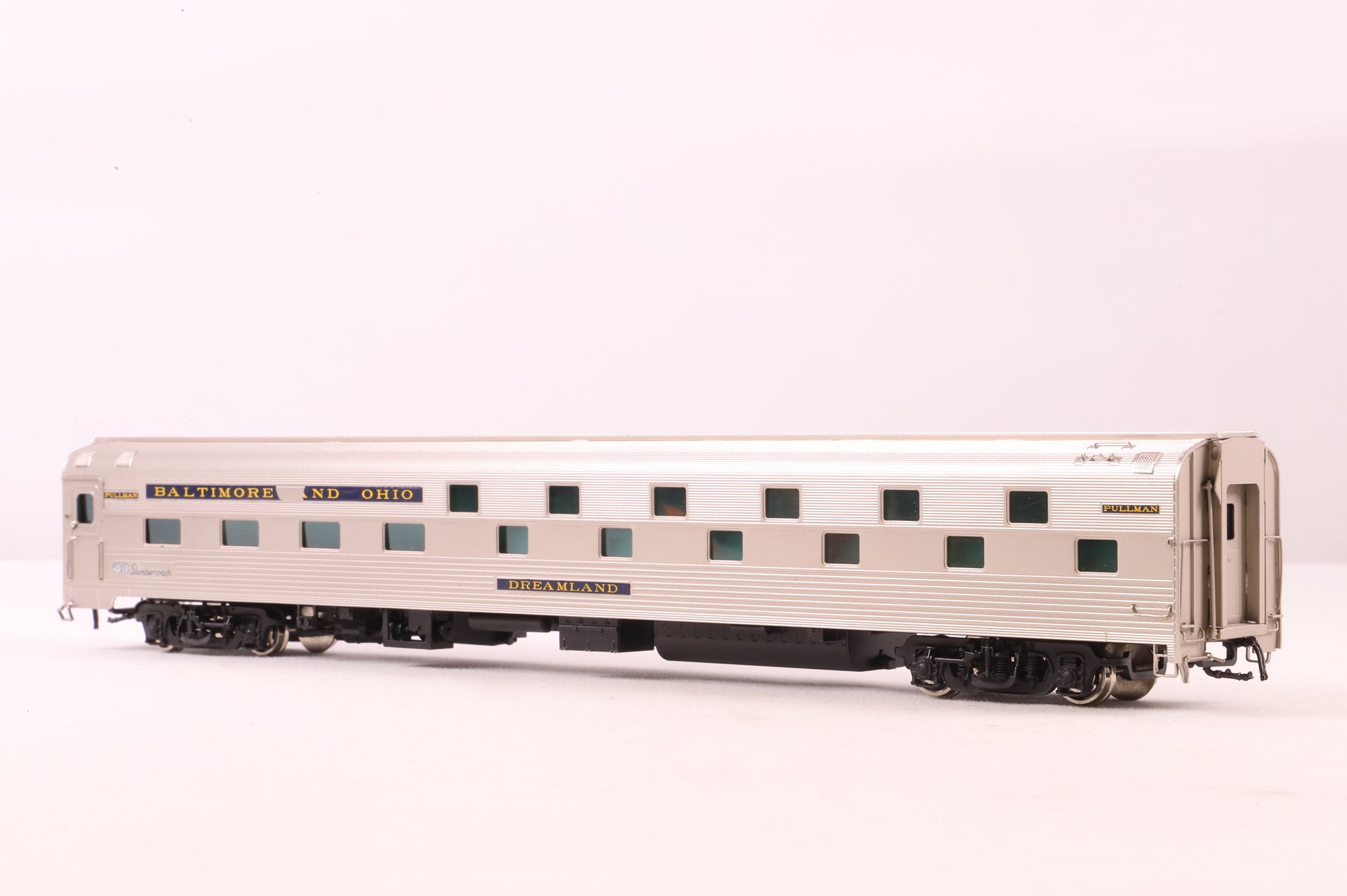 Shoreham Shops Ltd HO Brass Passenger Car B&O Slpr 24-8 Slumbercoach 'Restland'