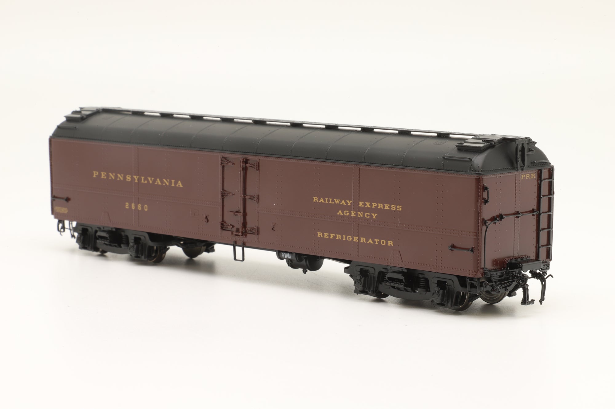 BooRim Precision Co. Inc./Rail Classics HO PRR R-50b '2660' Version 1, Factory Painted Brass