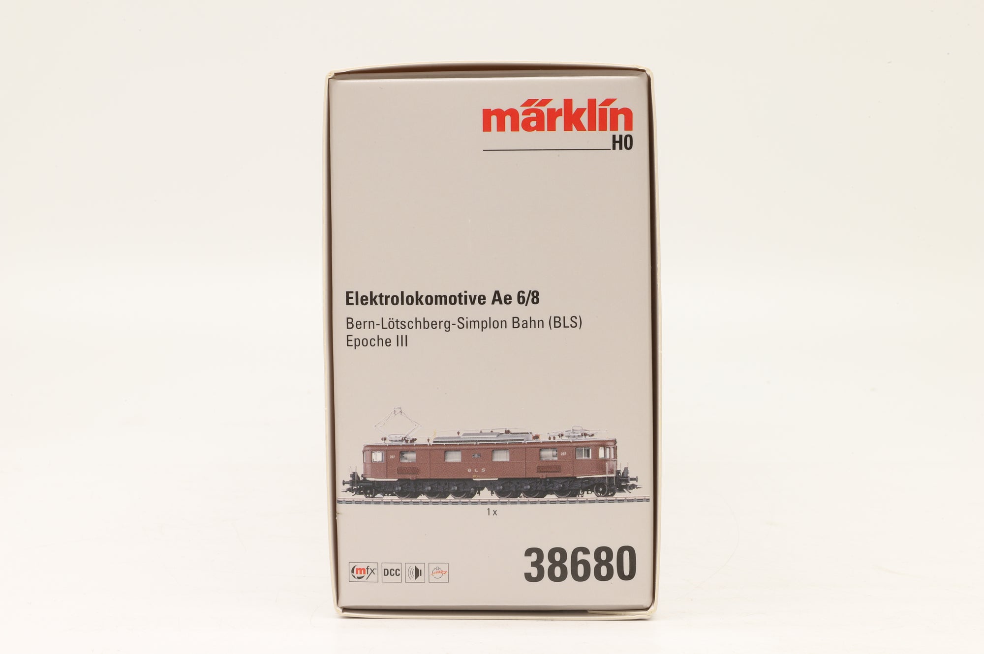 Marklin HO 38680 Class Ae 6/8 BLS Locomotive MFX Sound