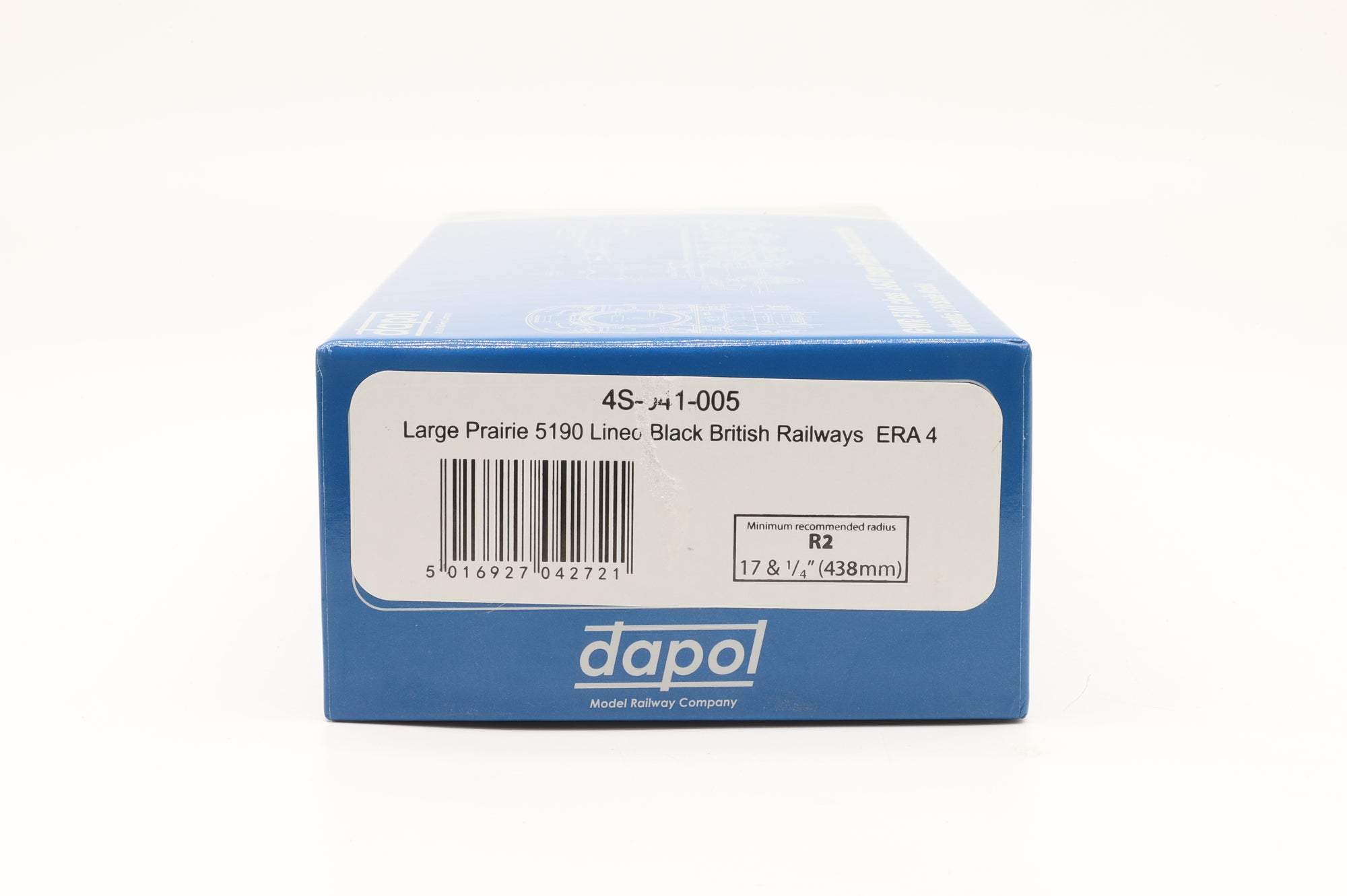 Dapol OO 4S-041-005 Large Prairie '5190' Lined Black British Railways DCC Sound