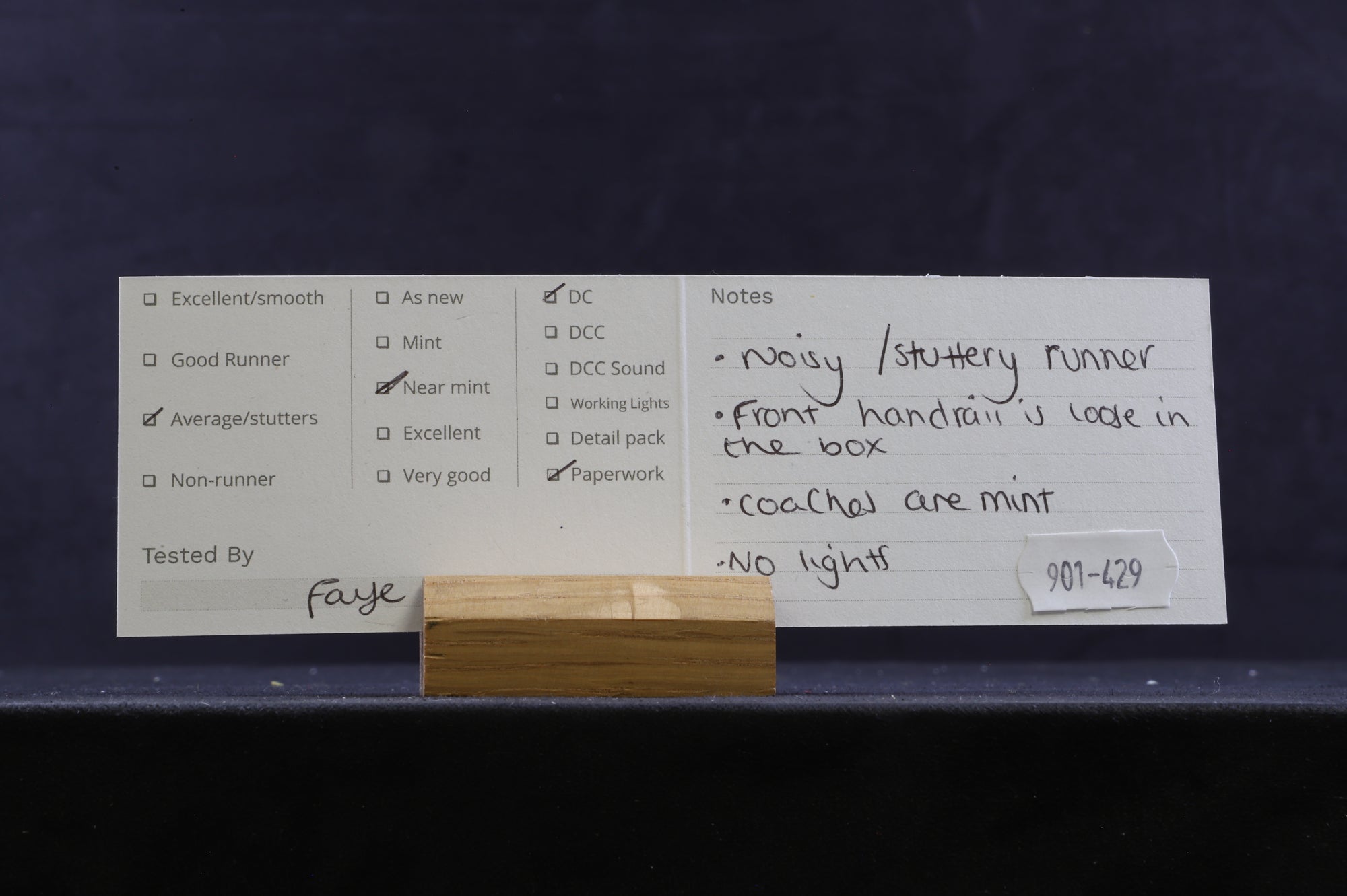 Roco HO 43030 Glaskasten 5-Piece OVP Steam Locomotive