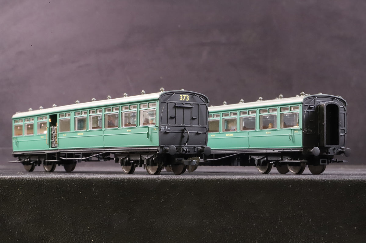 KMRC OO K1002 LSWR Gate Stock Set 373 in SR Malachite Green